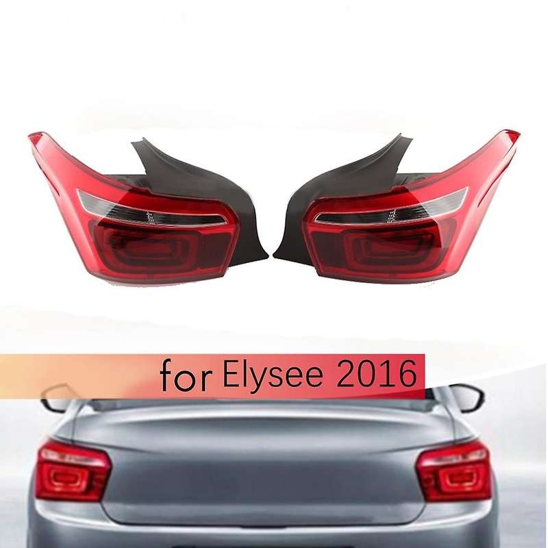 Car Rear Brake Lights Tail Light Cover Assembly for Elysee 2016 No Bulb Right