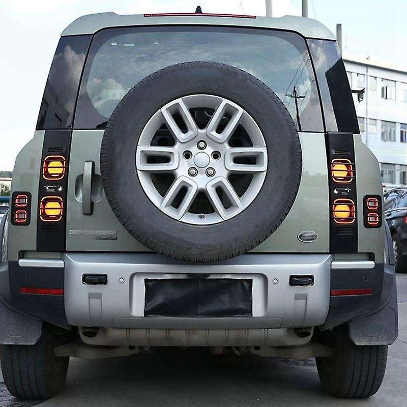 Car Rear Brake Light Wide Indicator Cover Light Metal Protective Net Cover for 110 2020-2024