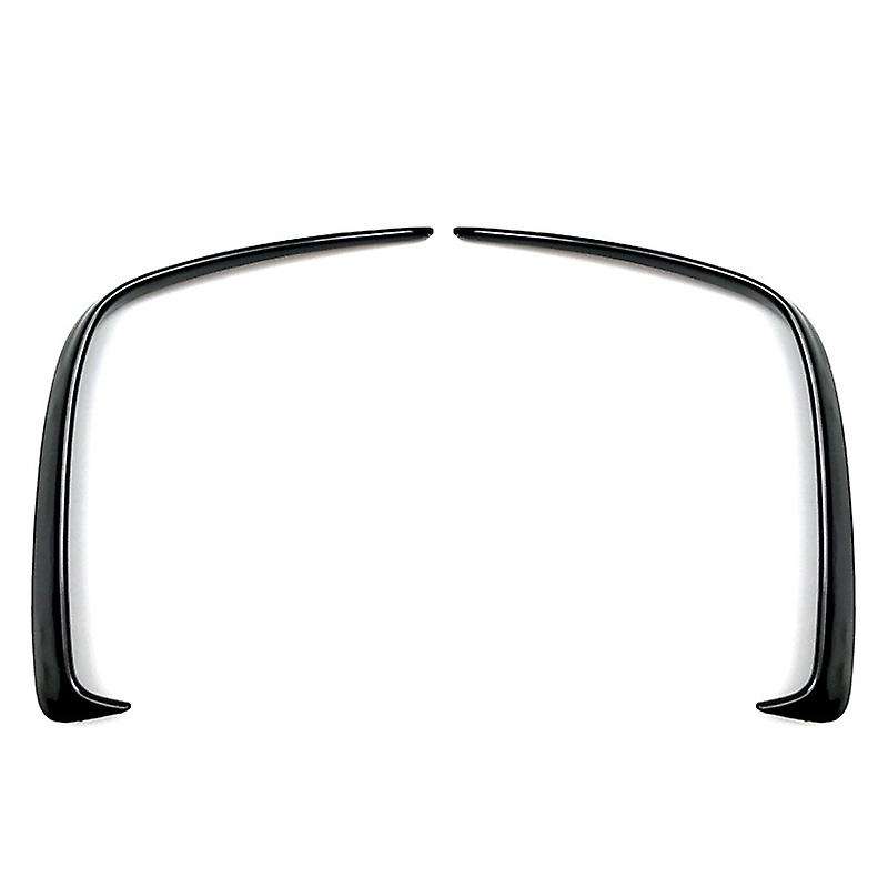 Car Rear Bumper Canards Black Splitter Lips Rear Bumper Spoiler for W176 a Class A45 A200 A250 2013-