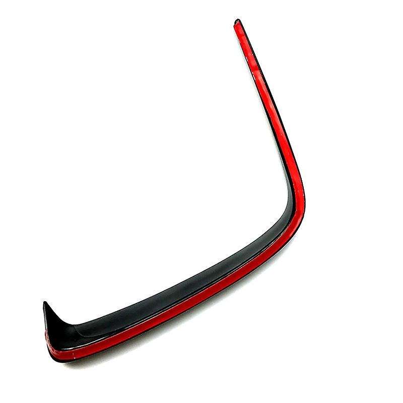 Car Rear Bumper Canards Black Splitter Lips Rear Bumper Spoiler for W176 a Class A45 A200 A250 2013-
