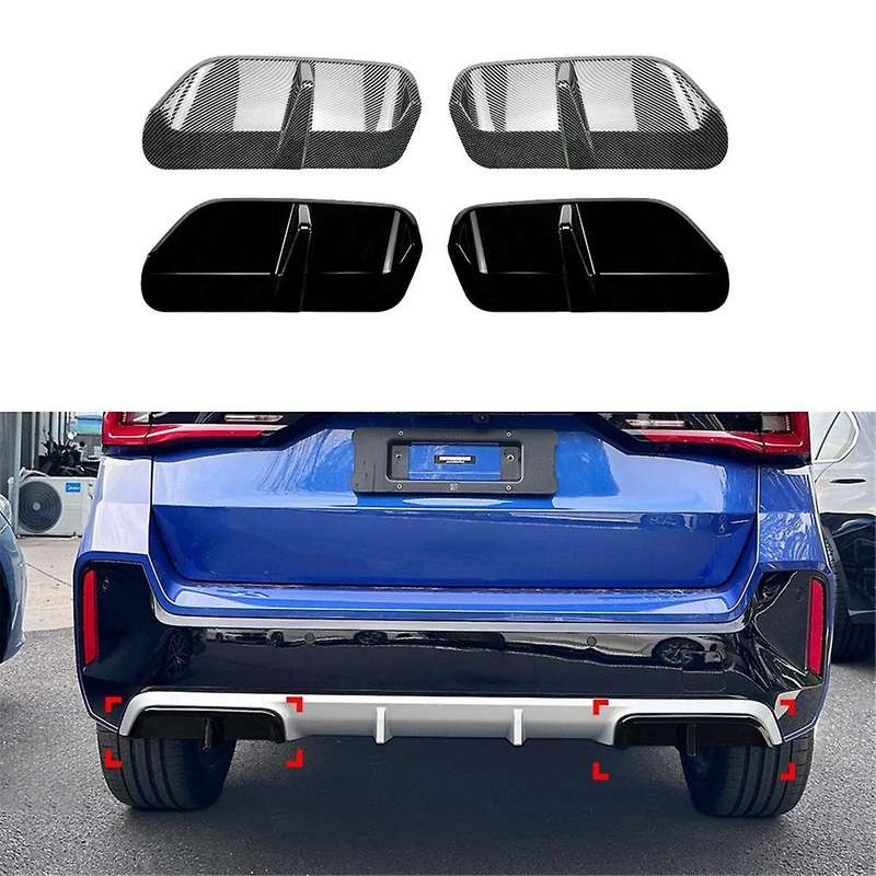 Car Rear Bumper Diffuser Lip Cover Boot Lower Splitter Spoiler Protector for X1 IX1 U11 2023+ A