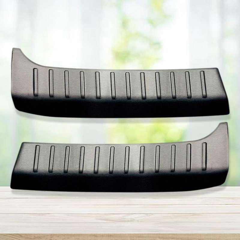 Car Rear Bumper Built-in Rear Guard Trunk Anti-Scratch Guard Car Accessories for Note E13 2021 Silve