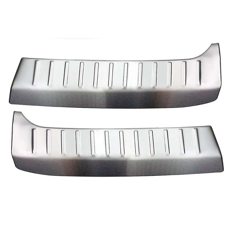 Car Rear Bumper Built-in Rear Guard Trunk Anti-Scratch Guard Car Accessories for Note E13 2021 Silve