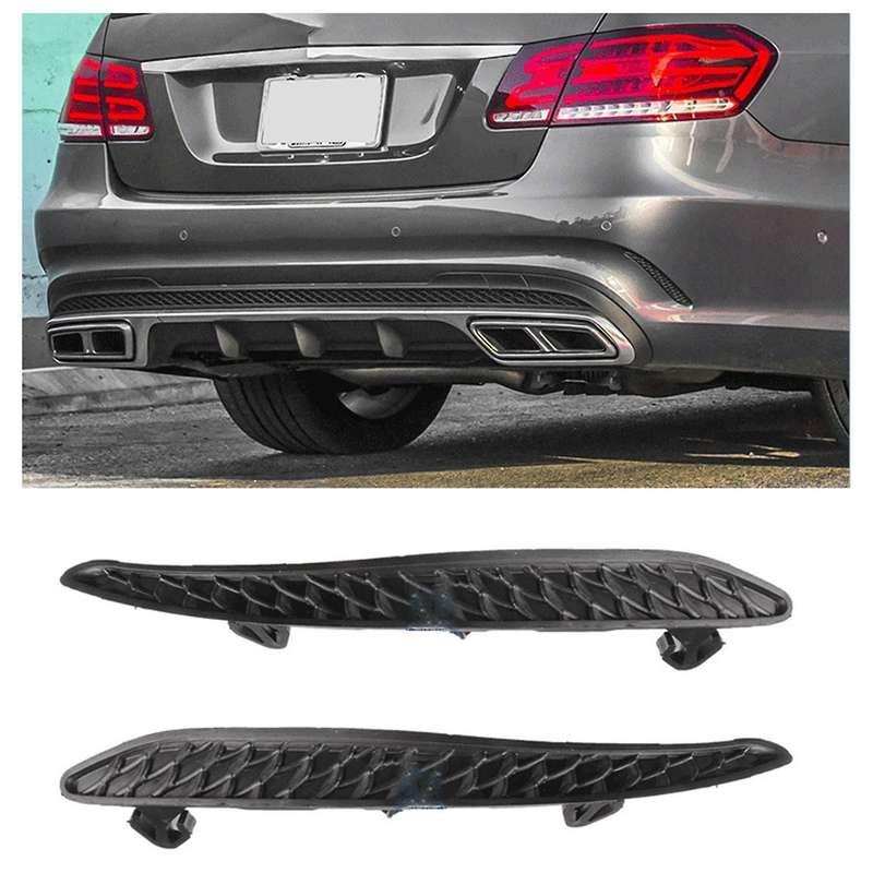 Car Rear Bumper Cover Grille Fog Lamp Cover for E-Class W212 2128854221 2128854121