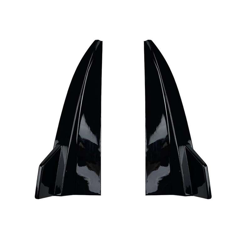 Car Rear Bumper Diffuser Side Splitters for C-class Variant Wagon S205 C180 C200 C43 2015-2020(blac