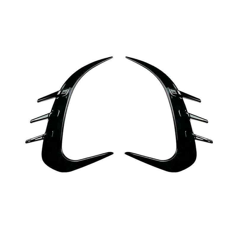 Car Rear Bumper Diffuser Splitter Spoiler Body Kit for Glc Class X254 2023+ Glc260 Glc300 (black)