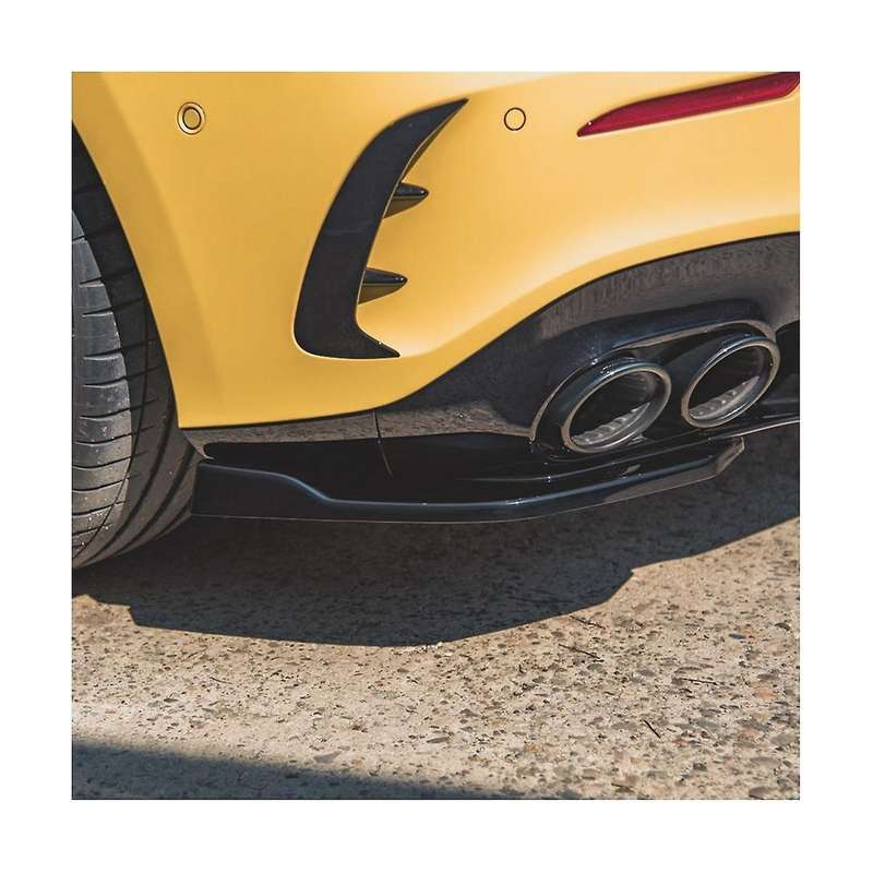 Car Rear Bumper Diffuser Side Splitters for A Class W177 V177 A35 A45 Sedan 2019-2022