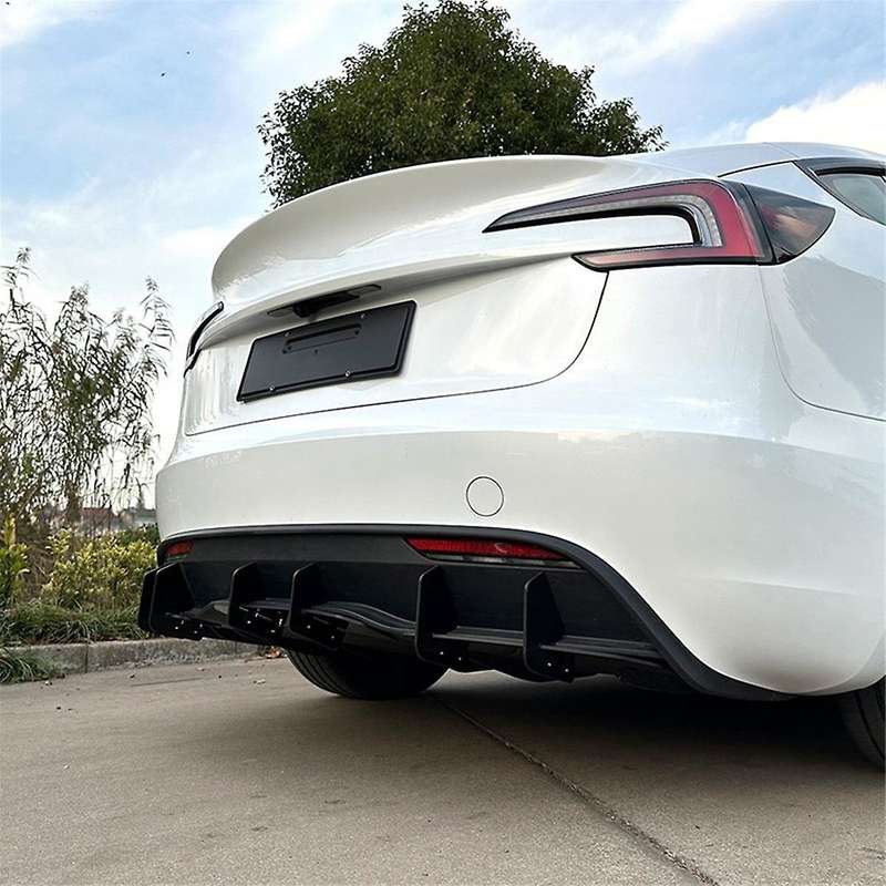 Car Rear Bumper Diffuser Spoiler Lip for 2023+ Accessories
