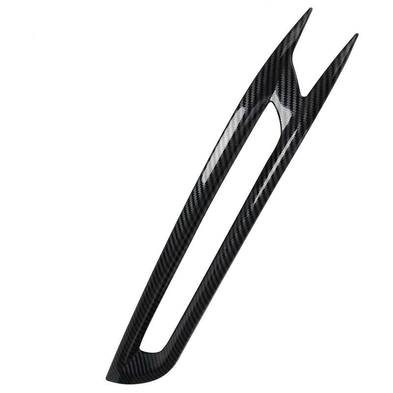Car Rear Bumper Fog Lamp Cover Fog Light Eyebrow Frame Cover Trim for 11Th Generation 2021 2022