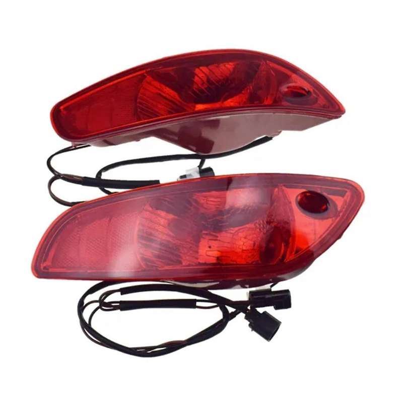 Car Rear Bumper Fog Light Brake Light Stop Lamp with Bulb Wire 92408-2B500 92409-2B500 for 10-12 2.4