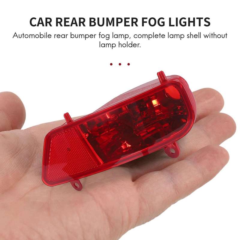Car Rear Bumper Fog Lights Reflective Lights for Peugeot 3008 2009 2010 2011 2012 2013 2014 2015 5.