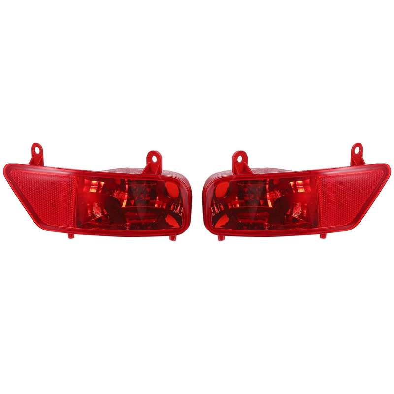 Car Rear Bumper Fog Lights Reflective Lights for Peugeot 3008 2009 2010 2011 2012 2013 2014 2015 5.