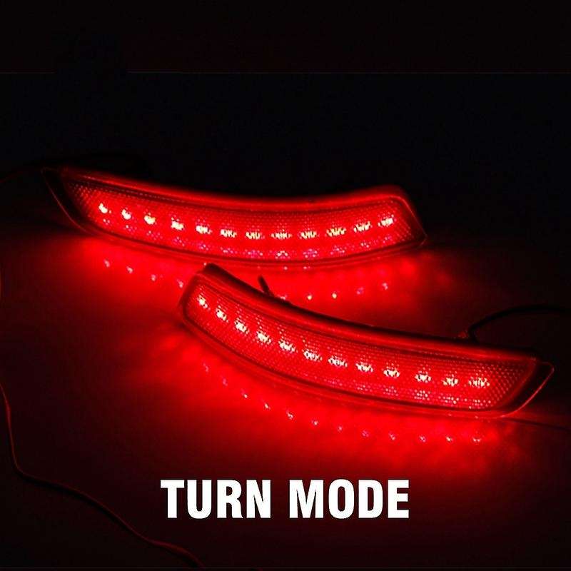 Car Rear Bumper Fog Light Reflector Light Led Turn Signal Light Brake Light Tail Light for 2014 2015