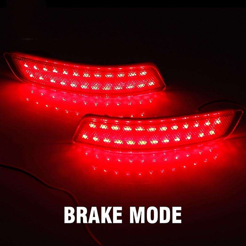 Car Rear Bumper Fog Light Reflector Light Led Turn Signal Light Brake Light Tail Light for 2014 2015