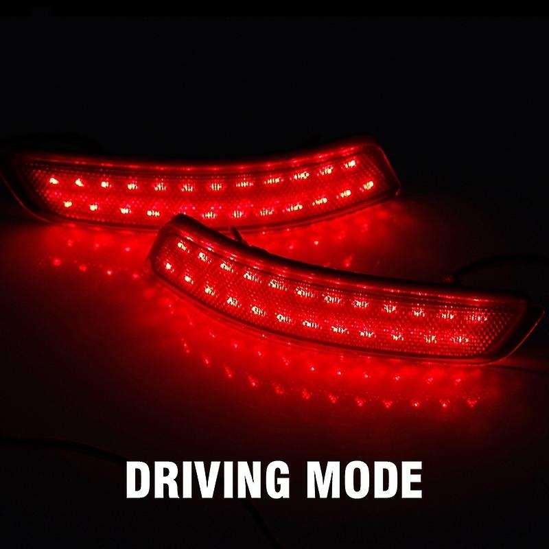 Car Rear Bumper Fog Light Reflector Light Led Turn Signal Light Brake Light Tail Light for 2014 2015