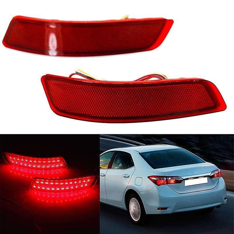 Car Rear Bumper Fog Light Reflector Light Led Turn Signal Light Brake Light Tail Light for 2014 2015