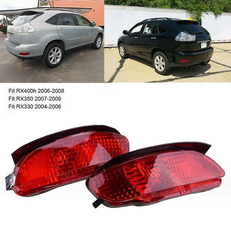 Car Rear Bumper Fog Light Parking Warning Light Reflector Tail Lights for RX300 RX330 RX350 2003-200