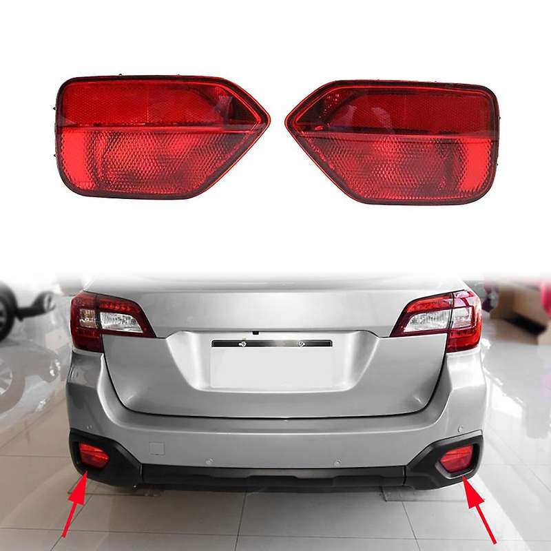 Car Rear Bumper Fog Light Parking Warning Light Reflector Taillights for 2015 2016 2017 2018 Left