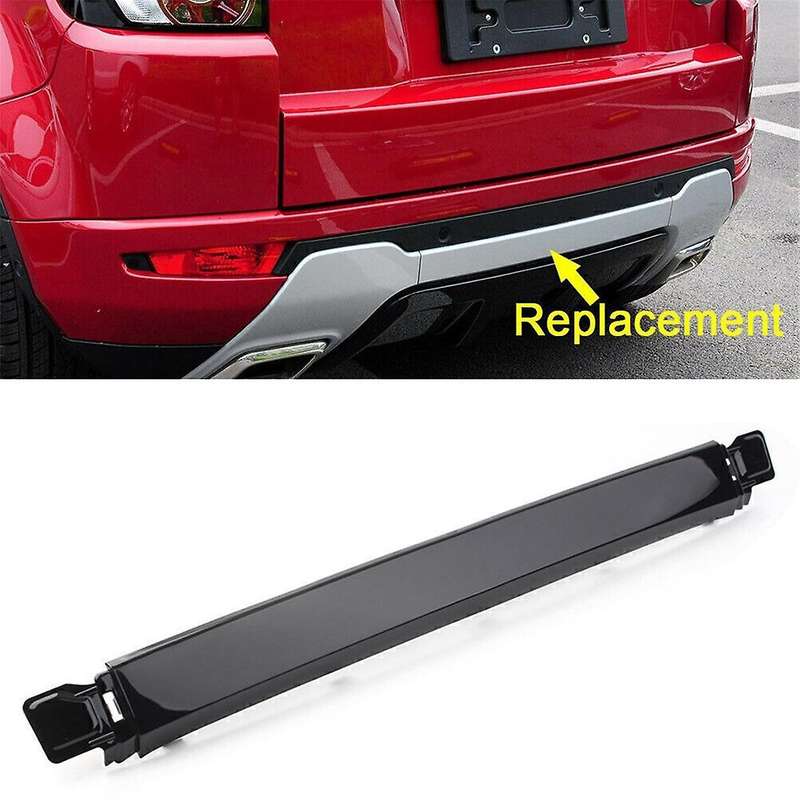 Car Rear Bumper Guard Plate Cover Trim for Evoque Sport 2012-2018 Lower Central Bar Protective Cover