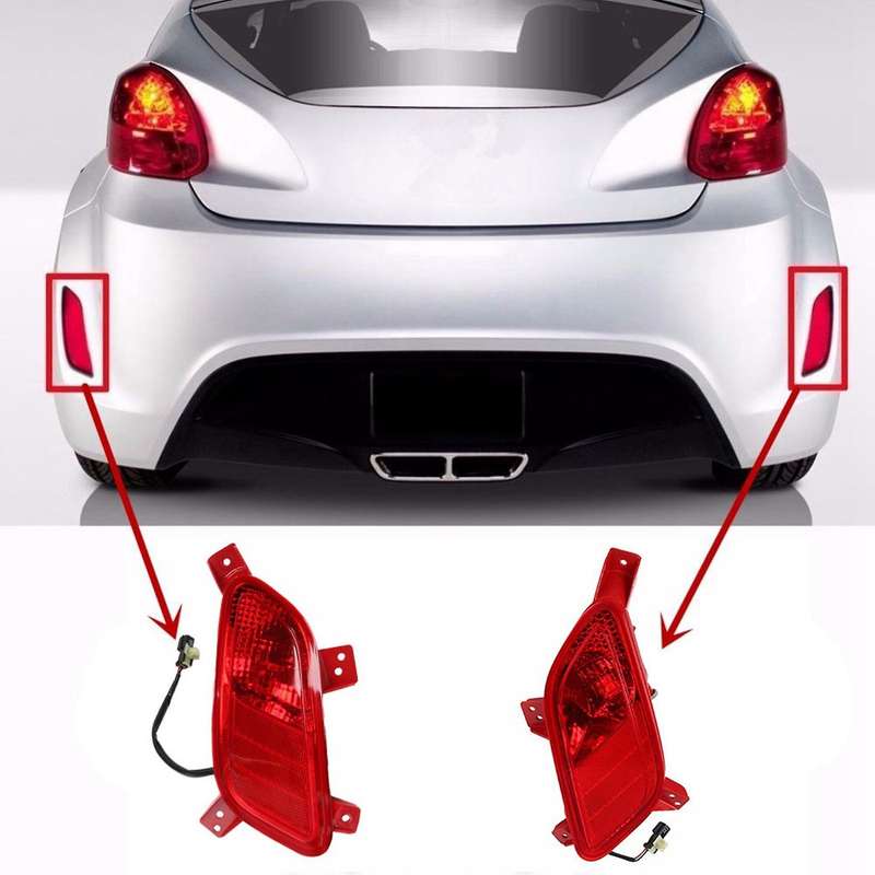 Car Rear Bumper Foglights Lamp LH Rear Taillight for 2011-2017 924052V000