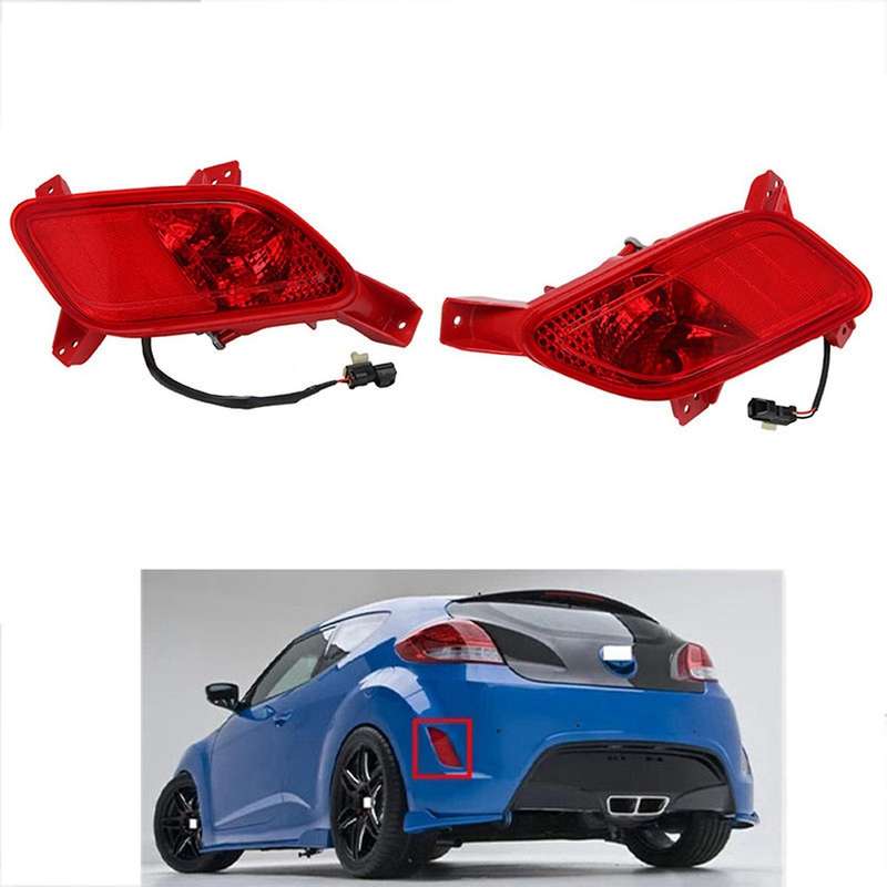 Car Rear Bumper Foglights Lamp LH Rear Taillight for 2011-2017 924052V000