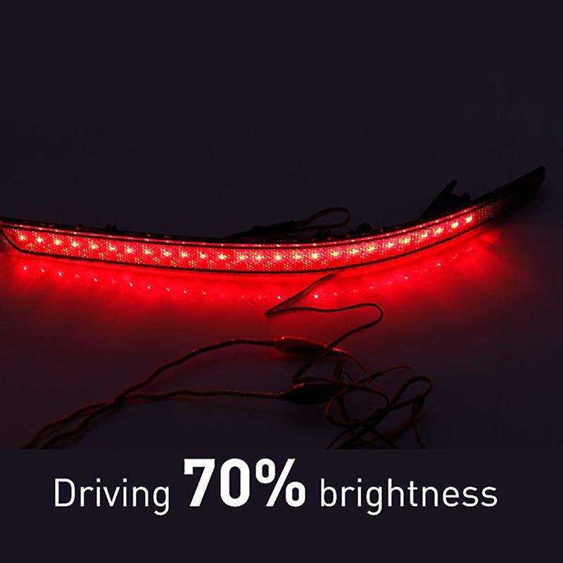 Car Rear Bumper LED Brake Light Reflector Lights for Magentis K5 2011-2013