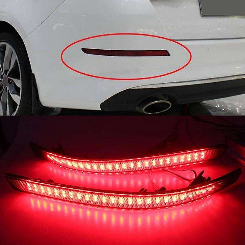 Car Rear Bumper LED Brake Light Reflector Lights for Magentis K5 2011-2013