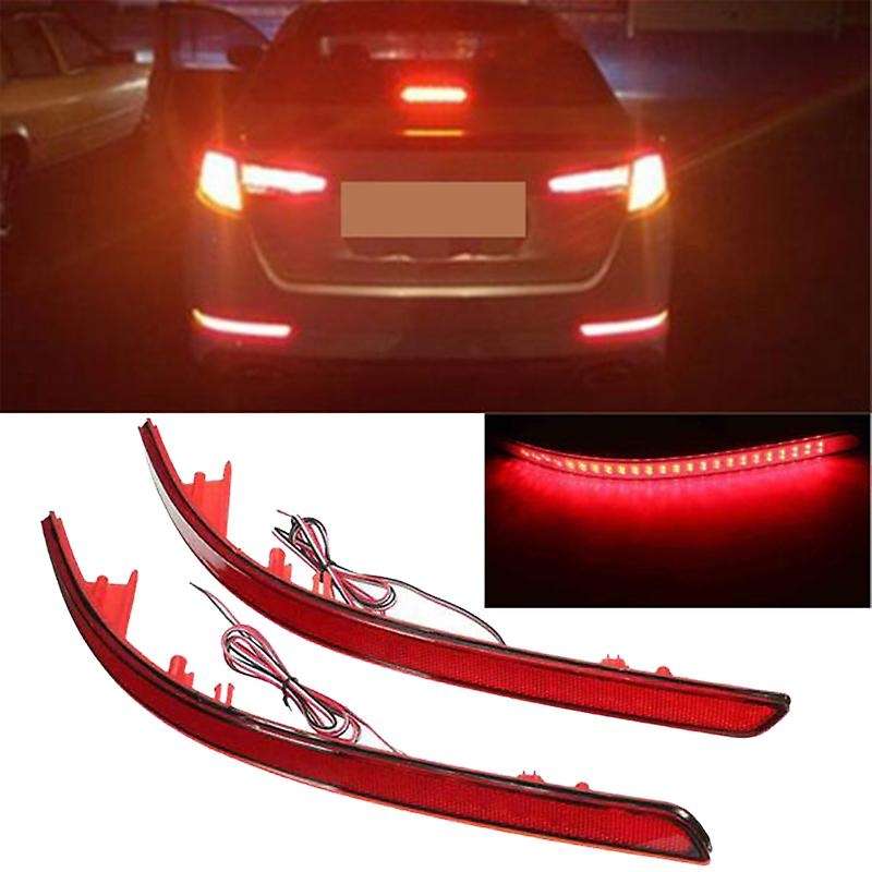 Car Rear Bumper LED Brake Light Reflector Lights for Magentis K5 2011-2013