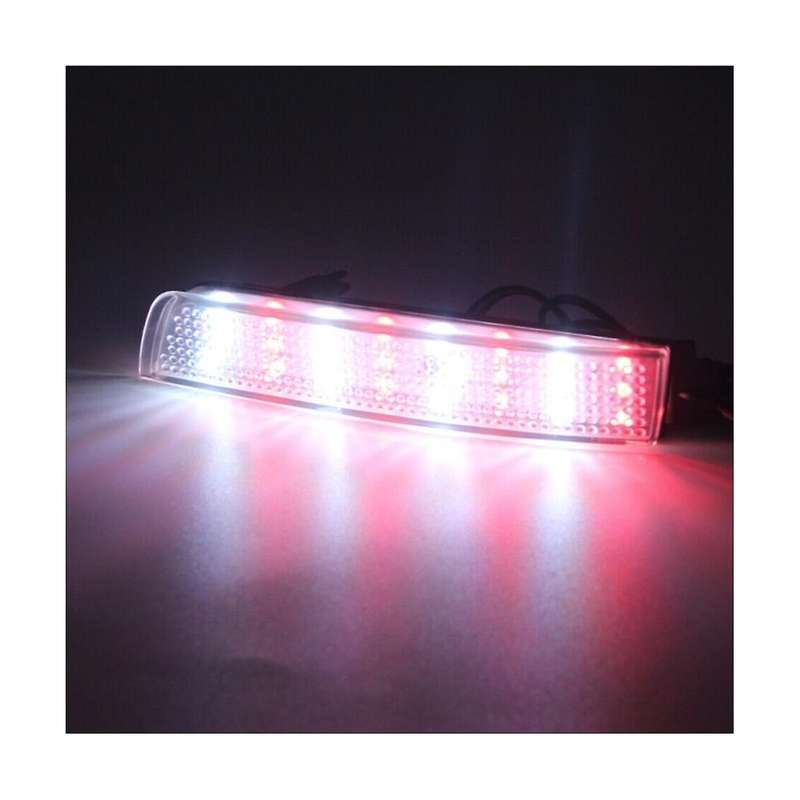 Car Rear Bumper LED Tail Brake Light Reflector Light Transparent Shell for Juke// FX35 FX37 FX50