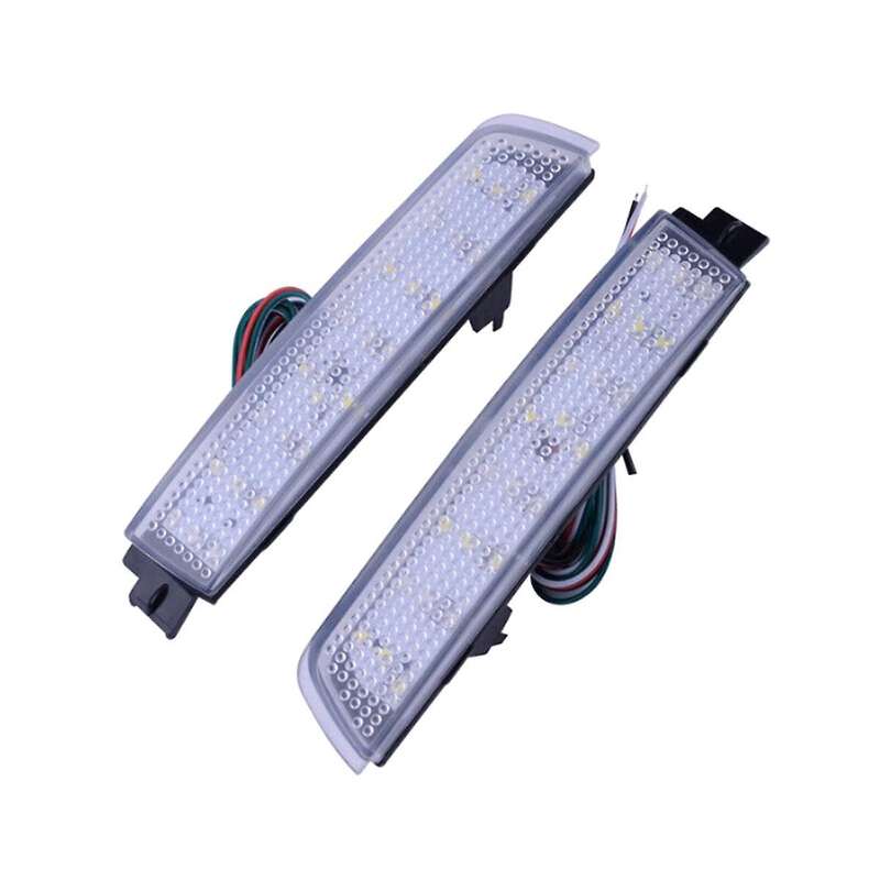 Car Rear Bumper LED Tail Brake Light Reflector Light Transparent Shell for Juke// FX35 FX37 FX50