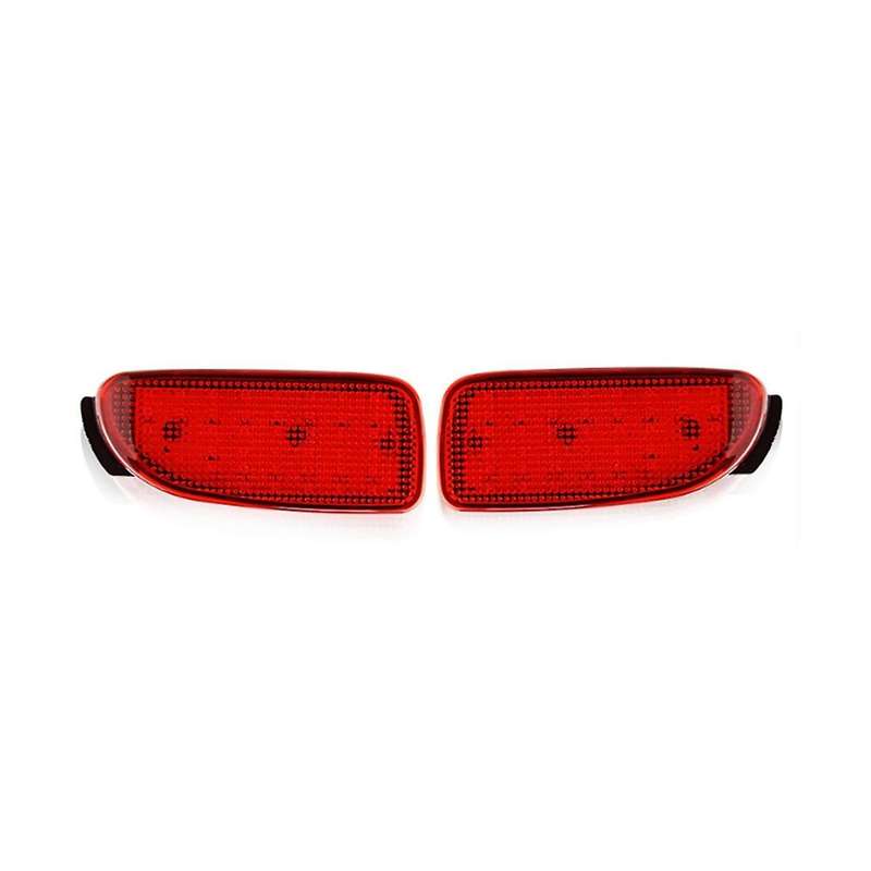 Car Rear Bumper LED Tail Brake Light Reflector Light Red Lens for Previa Estima 30 Series Car Access