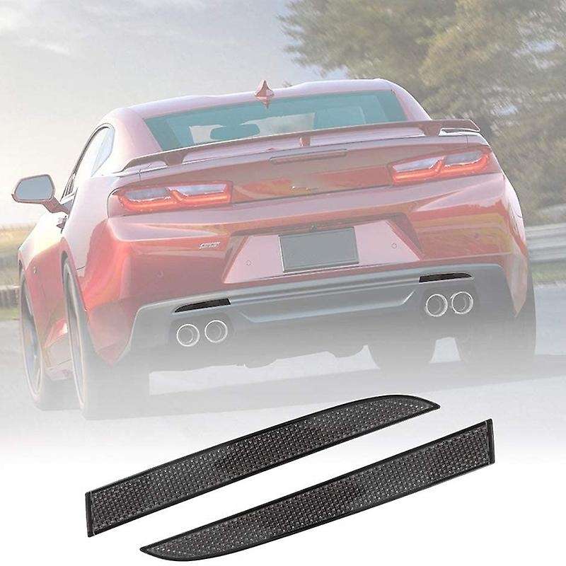 Car Rear Bumper LED Reflector Brake Light Replacement Smoky Fits for 16-20