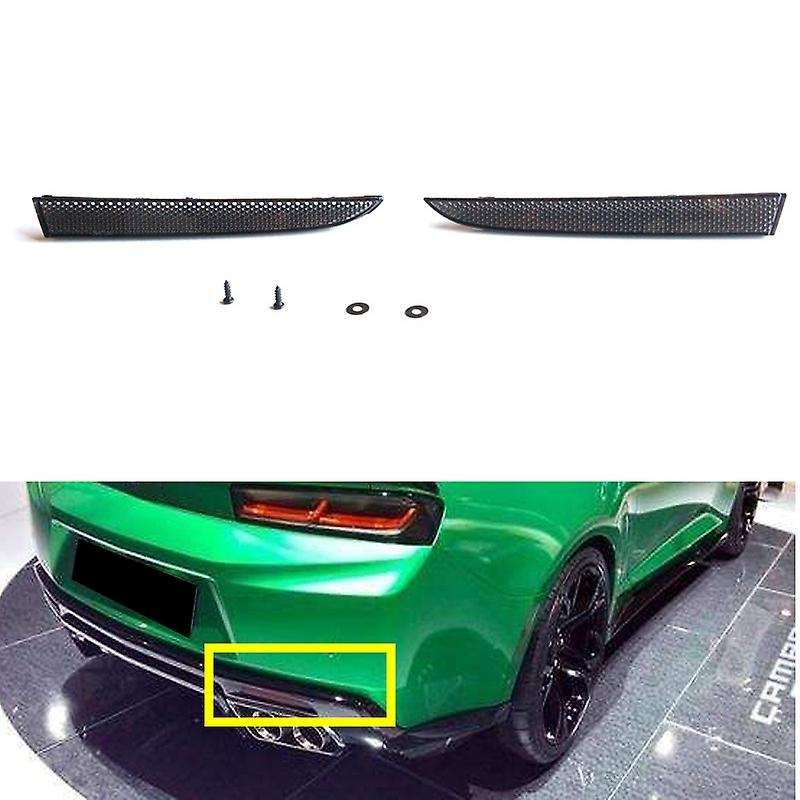 Car Rear Bumper LED Reflector Brake Light Replacement Smoky Fits for 16-20