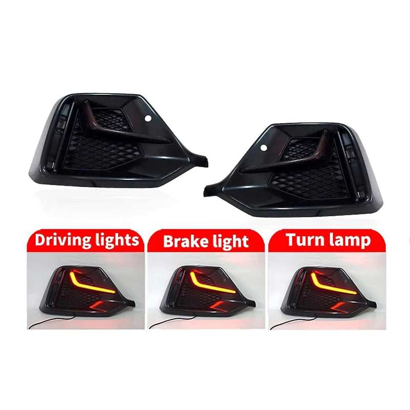Car Rear Bumper Light LED Turn Signal Brake Light for 10th