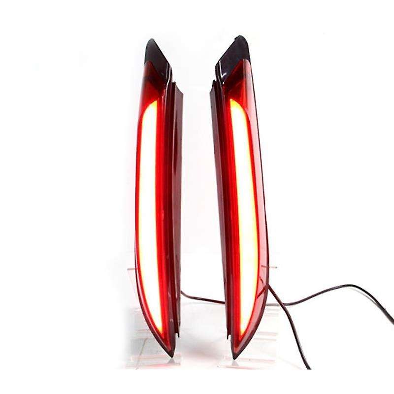 Car Rear Bumper Light Car Daytime Running Light Signal Lights Brake Light Column Light for Everest 2
