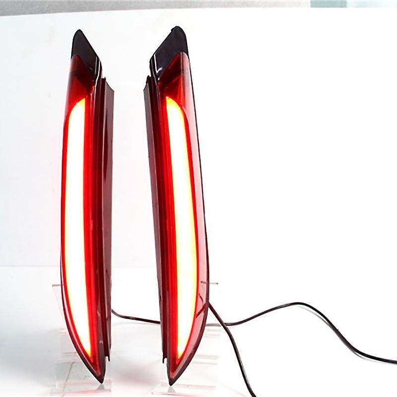 Car Rear Bumper Light Car Daytime Running Light Signal Lights Brake Light Column Light for Everest 2