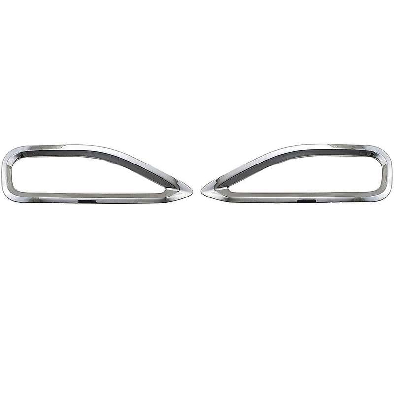 Car Rear Bumper Light Cover Decorative Frame for Fortuner 2016 2017 2018 2019 2020