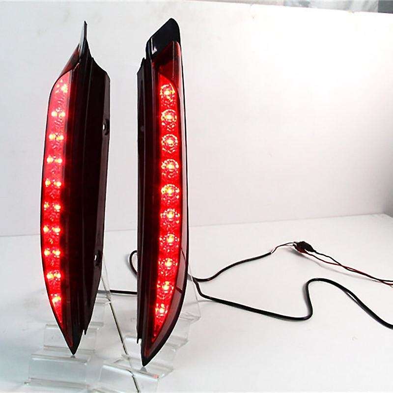 Car Rear Bumper Light Car Daytime Running Signal Lights Brake Light Column Light for Everest 2016-20