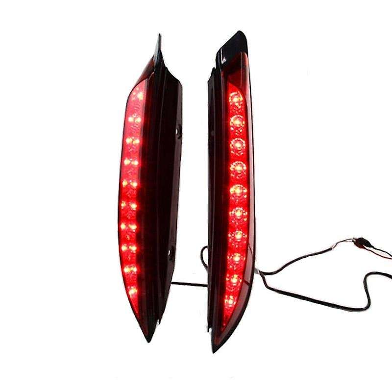 Car Rear Bumper Light Car Daytime Running Signal Lights Brake Light Column Light for Everest 2016-20