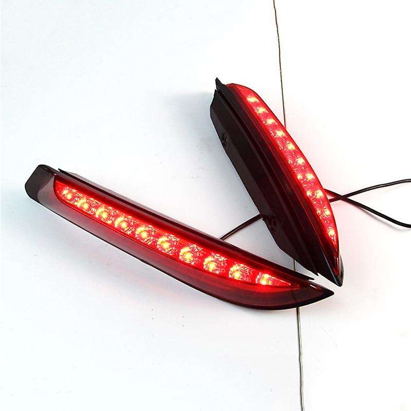 Car Rear Bumper Light Car Daytime Running Signal Lights Brake Light Column Light for Everest 2016-20
