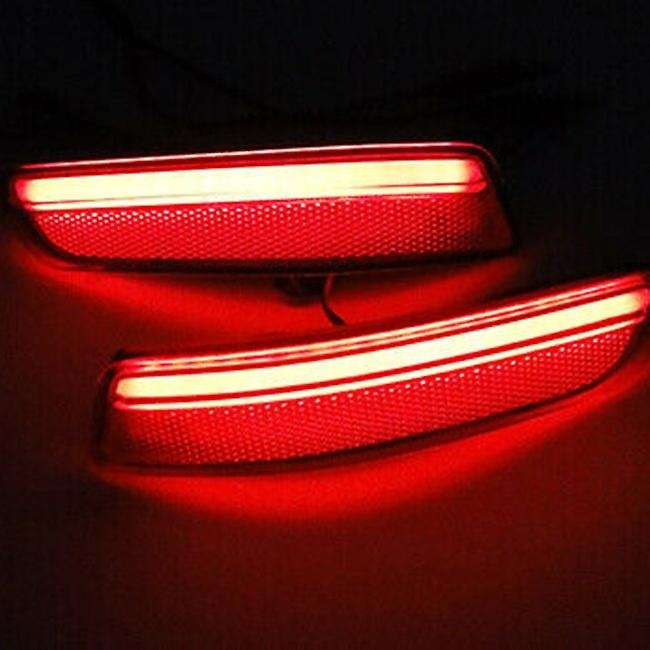 Car Rear Bumper Light LED Reflector Taillight Brake Light for GS250 GS350 ES250 ES350 ES300 2012+