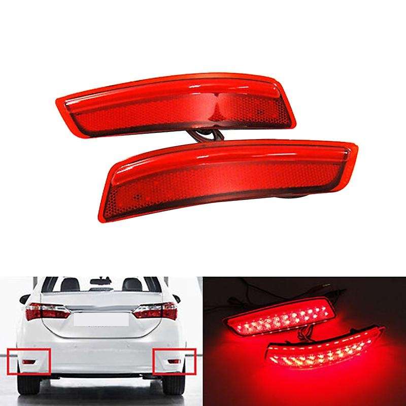 Car Rear Bumper Light LED Reflector Taillight Brake Light for GS250 GS350 ES250 ES350 ES300 2012+