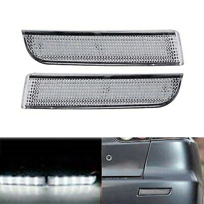 Car Rear Bumper Lights Rear Bumper Reflectors Rear Bumper Driving Brake Lights for 2008 - 2014