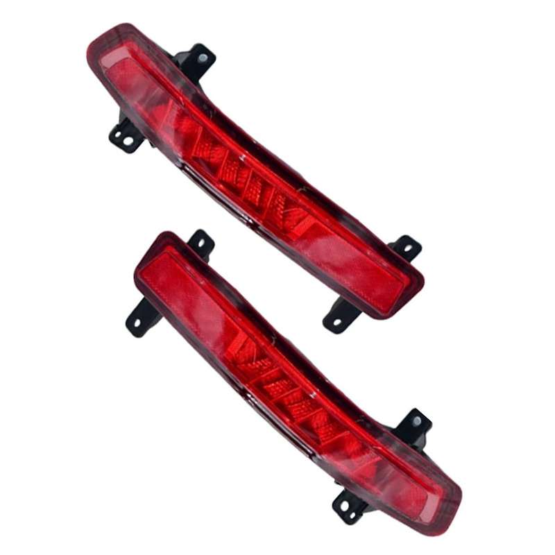 Car Rear Bumper Light Rear LED Brake Light Driving Reversing Stop Lamp Turn Signal Light for H9 Left
