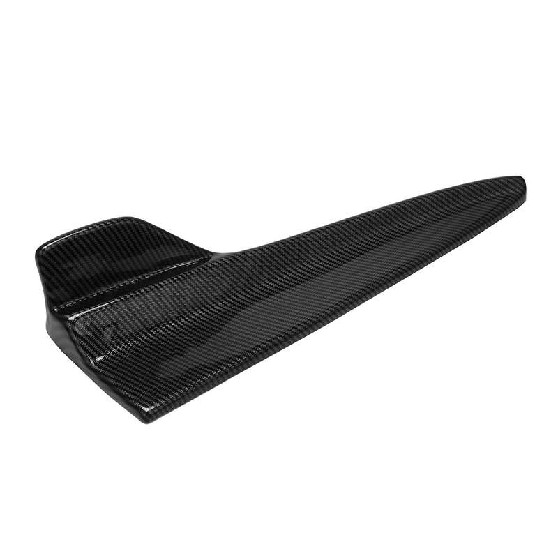 Car Rear Bumper Lip Diffuser Splitter Spoiler for C-class W205 C180 C200 C300 C63 2015-2021 Carbon