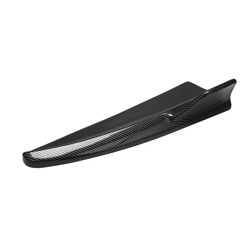 Car Rear Bumper Lip Diffuser Splitter Spoiler for C-class W205 C180 C200 C300 C63 2015-2021 Carbon