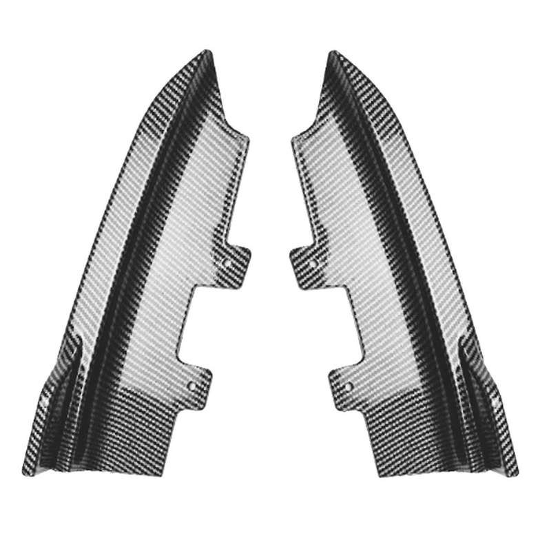 Car Rear Bumper Lip Diffuser Splitter Winglet Apron Spoiler for 2 Series F22 F23 2015-2019 Carbon Fi