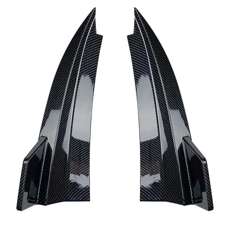 Car Rear Bumper Lip Diffuser Splitter Spoiler for C-Class Coupe C205 C200 260 C43 C63 Carbon Fiber