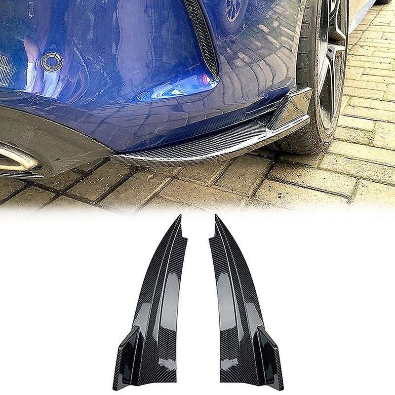 Car Rear Bumper Lip Diffuser Splitter Spoiler for C-Class Coupe C205 C200 260 C43 C63 Carbon Fiber