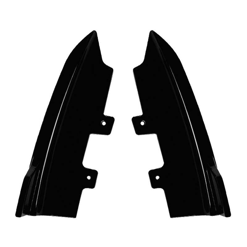 Car Rear Bumper Lip Diffuser Splitter Winglet Apron Spoiler for 2 Series F22 F23 2015-2019 Gloss Bla